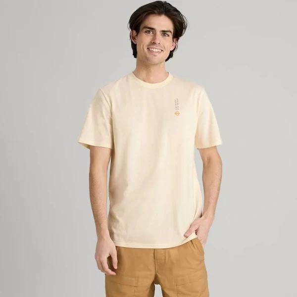 Kathmandu Ride The River Men's Organic Cotton T-Shirt | White - XS