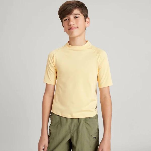 Kathmandu SUN-Stopper Boys' Short Sleeve T-Shirt | Yellow - 8yrs