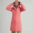Kathmandu Winterburn Women's 600 Fill Longline Down Coat | Pink Puffer Jacket - 12