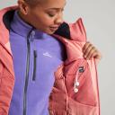 Kathmandu Winterburn Women's 600 Fill Longline Down Coat | Pink Puffer Jacket - 12
