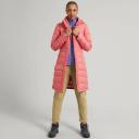 Kathmandu Winterburn Women's 600 Fill Longline Down Coat | Pink Puffer Jacket - 12
