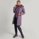Kathmandu Winterburn Women's 600 Fill Longline Down Coat | Purple Puffer Jacket - 14