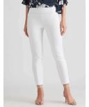 Katies 7/8 Length Classic Pants White - 10