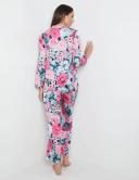 Katies Button Front Satin PJ Set - Eofy Sale