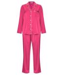 Katies Button Front Satin PJ Set - Eofy Sale