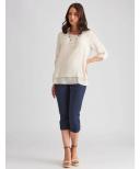 Katies Crop Classic Pants - Navy - Womens Trousers - Size 12 - Ezibuy