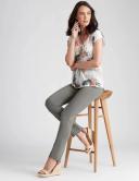 Katies Long Classic Pants - Khaki - Womens Trousers - Size 14 - Ezibuy