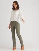 Katies Long Classic Pants - Khaki - Womens Trousers - Size 14 - Ezibuy