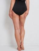 Katies Rusched Detail Swim Brief - Black - Womens - Size 14 - Polyester - Ezibuy