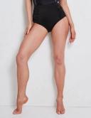 Katies Rusched Detail Swim Brief - Black - Womens - Size 14 - Polyester - Ezibuy