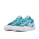 KAWS x sacai x Nike Blazer Low Blue Multi | Size 12
