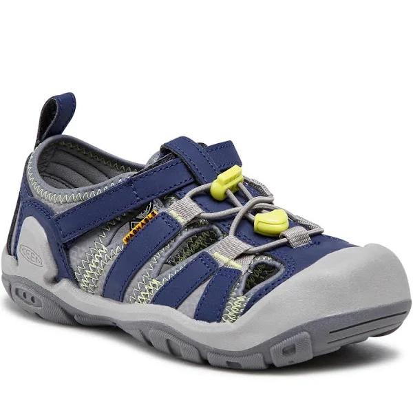Keen Kids Knotch Creek Blue-grey, Kids Sandals, Size US 3 - Color Steel Grey - Blue Depths