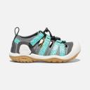 Keen Kids Knotch Creek Grey, Kids Sandals, Size US 9 - Color Steel Grey - Waterfall