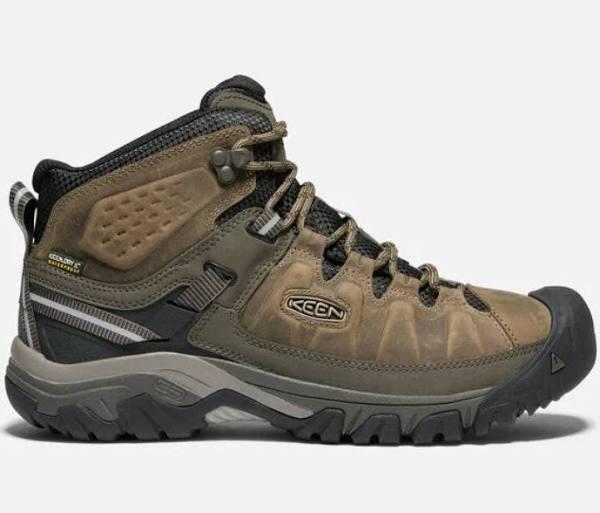 Keen Men&s Targhee III Mid Waterproof Bungee Cord/Black 10