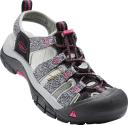 Keen Newport H2-Womens 6 - Black/Bright Rose