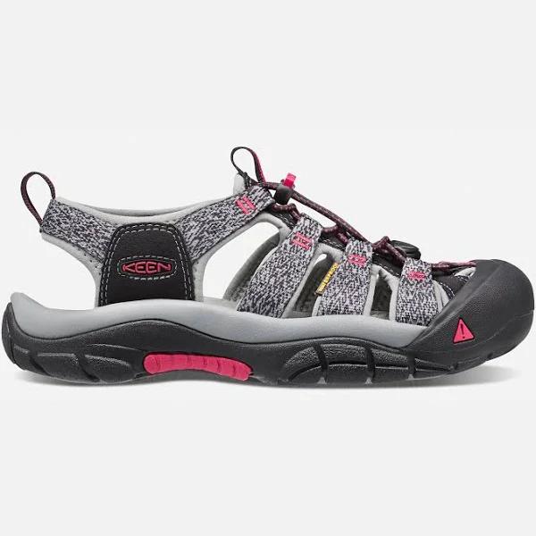 Keen Newport H2-Womens 6 - Black/Bright Rose
