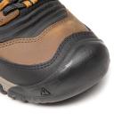 Keen Ridge Flex Mens Waterproof Hiking Shoes - Bison Golden Brown - 12