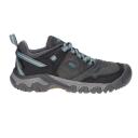 Keen Ridge Flex Waterproof Womens Hiking Shoes - Raven/Porcelain - 9