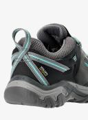 Keen Ridge Flex Waterproof Womens Hiking Shoes - Raven/Porcelain - 9