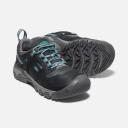 Keen Ridge Flex Waterproof Womens Hiking Shoes - Raven/Porcelain - US 7.5