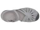 Keen Rose Sandal - Light Gray Silver 8.5