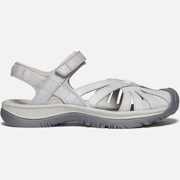 Keen Rose Sandal - Light Gray Silver 8.5