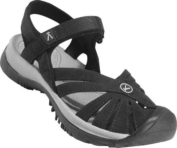 Keen Rose Womens Sandals - Black Neutral Grey