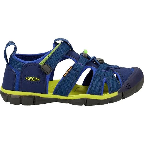 Keen Seacamp II CNX Sandals Blue Yellow Kids - 24