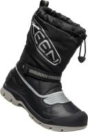 Keen Snow Troll Black Waterproof Boys Winter Boots -40C - Black 3 Youth Boys