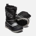 Keen Snow Troll Black Waterproof Boys Winter Boots -40C - Black 3 Youth Boys
