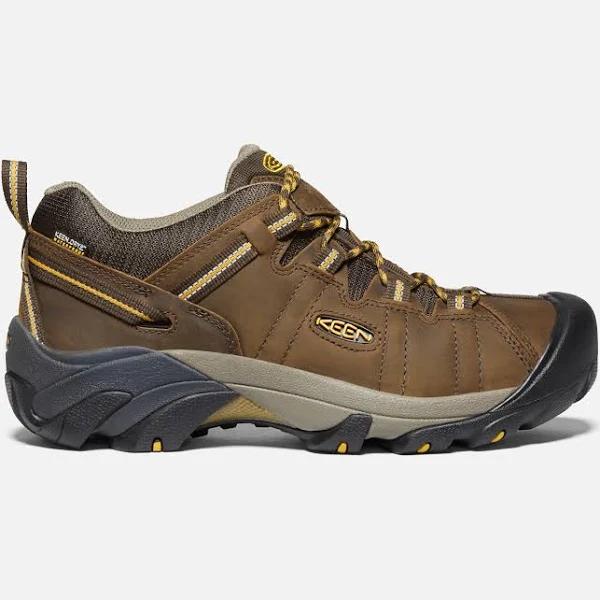 Keen 'Targhee II' Waterproof Hiking Shoe Cascade Brown/ Golden Yellow