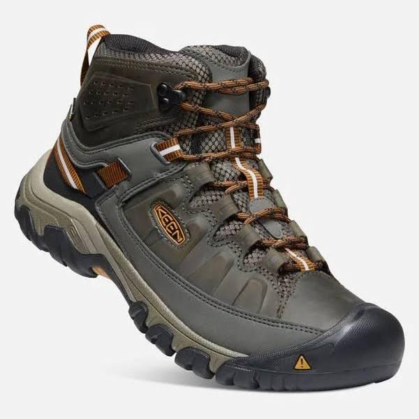 Keen Targhee III Waterproof Mid 9 , Drizzle/Keen Yellow (Men's)