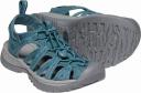Keen Whisper Sandals Blue Green Grey Women - 37