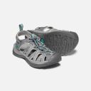 Keen Whisper Sandals Brown Beige Grey Women - 38.5