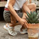 Keen Women's Astoria West Sandal - Grey/Coral