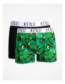 Kenji Fashion Fast Dry TrunksTocan Do It 2 Pack in Assorted S