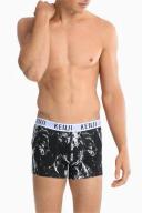 Kenji Plain Fastdry Trunk Black 2 Pack Black S
