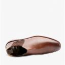 Kensington Ted Mens Leather Chelsea Boots Tan UK 8