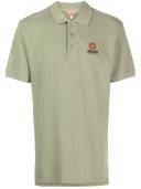 Kenzo Boke Flower Cotton Polo Shirt - Green