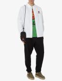 KENZO 'Boke Flower' Crest Casual Shirt White Mens - Size 42