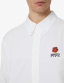 KENZO 'Boke Flower' Crest Casual Shirt White Mens - Size 42