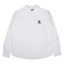 KENZO 'Boke Flower' Crest Casual Shirt White Mens - Size 42