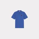 KENZO 'Boke Flower Crest' Embroidered Polo Shirt Royal Blue Mens - Size L