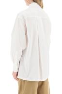 KENZO 'Boke Flower' Crest Oversized Shirt White Womens - Size 40