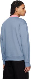 KENZO 'Boke Flower' Crest Sweatshirt Cyan Mens - Size XS