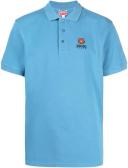 Kenzo Boke Flower logo-embroidered Polo Shirt - Grey