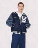 KENZO Bomber Jacket Bleu Nuit