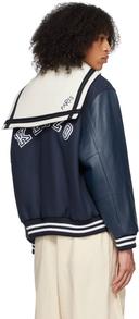 KENZO Bomber Jacket Bleu Nuit