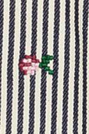 KENZO Embroidered Striped Denim Jacket - XL