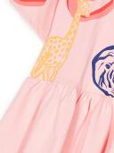 Kenzo Kids-girls Pink Logo Dress